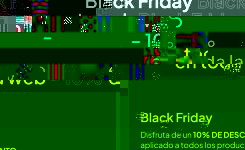 Black Friday 2023, lo celebramos con un 10% de descuento en todos productos de la web
